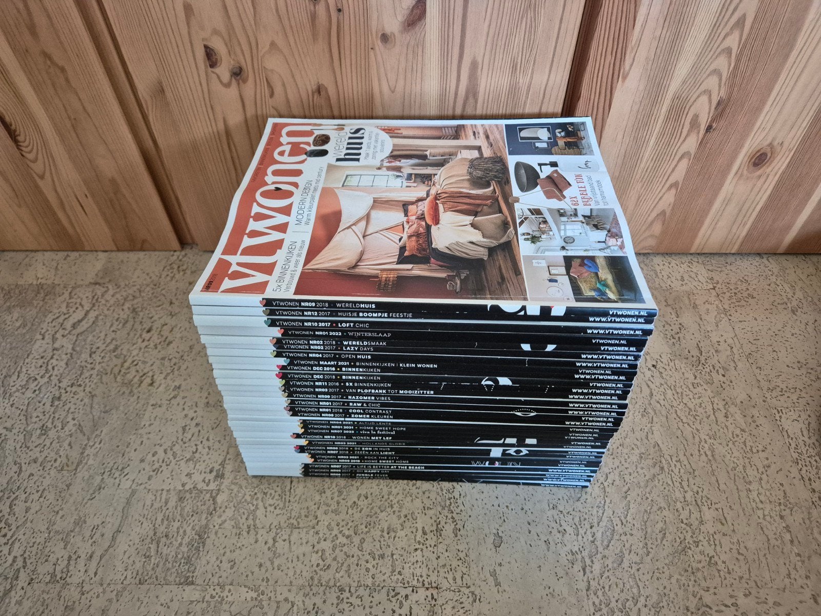 29x VT Wonen tijdschriften  - 2016 t/m 2022, Ophalen, Gelezen, Overige typen