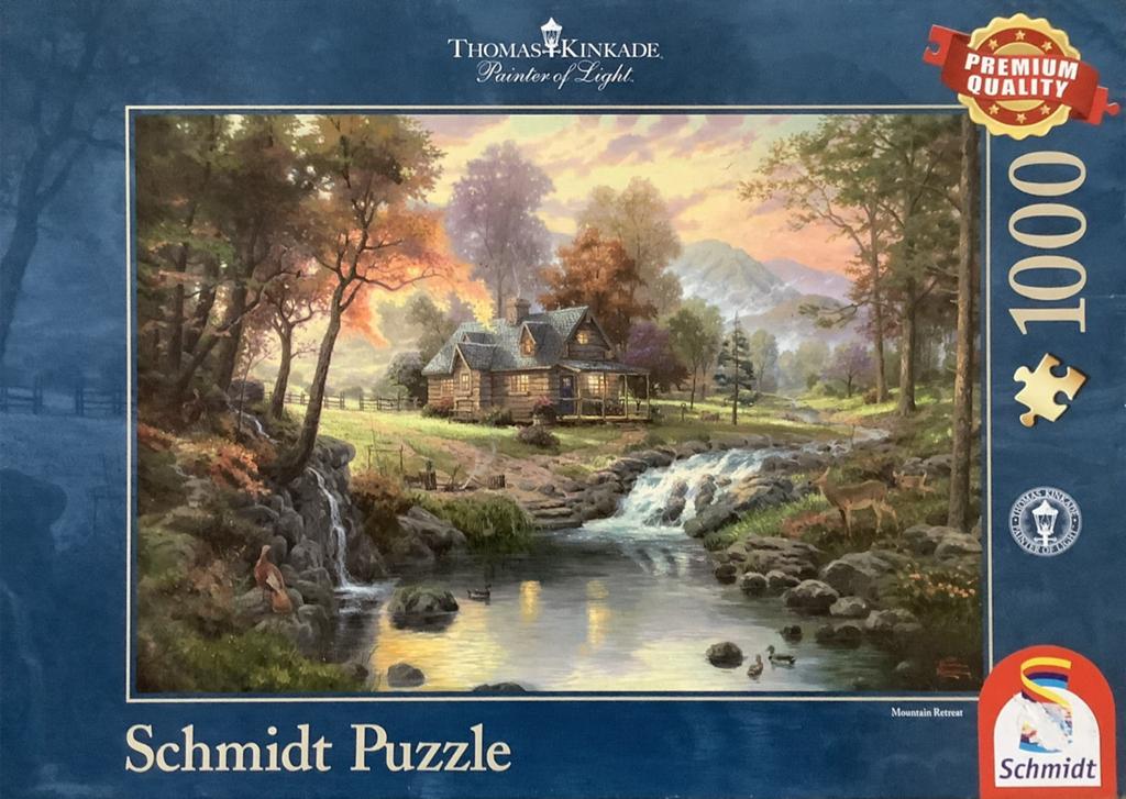 Schmidt puzzel, Ophalen, 500 t/m 1500 stukjes, Gebruikt, Legpuzzel