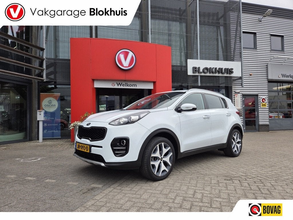 Kia Sportage 1.6 GDI DynamicLine I Trekhaak I Climate I Crui, Auto's, Keurmerk '100% Onderhouden', 12 maanden, Stof, Gebruikt