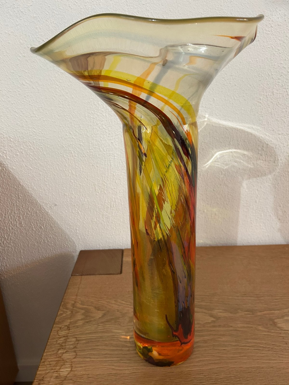 Vaas oude horn 1991, Ophalen