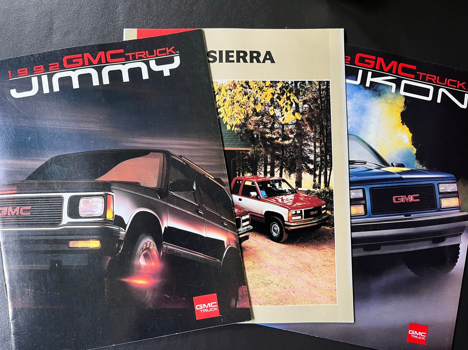 3 folders GMC Truck | Jimmy | Yukon | Sierra 1988 | 1992, Ophalen of Verzenden, Zo goed als nieuw, Overige merken