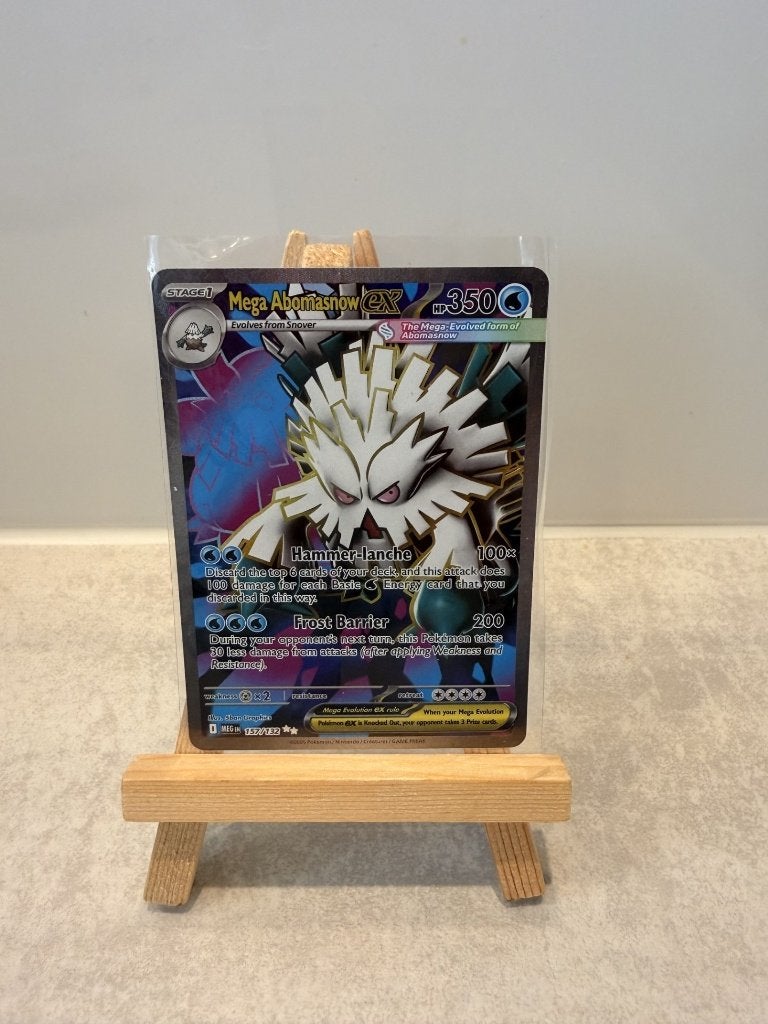 ** Mega Evolution Pokemon - Mega Abomasnow EX **, Ophalen of Verzenden, Zo goed als nieuw