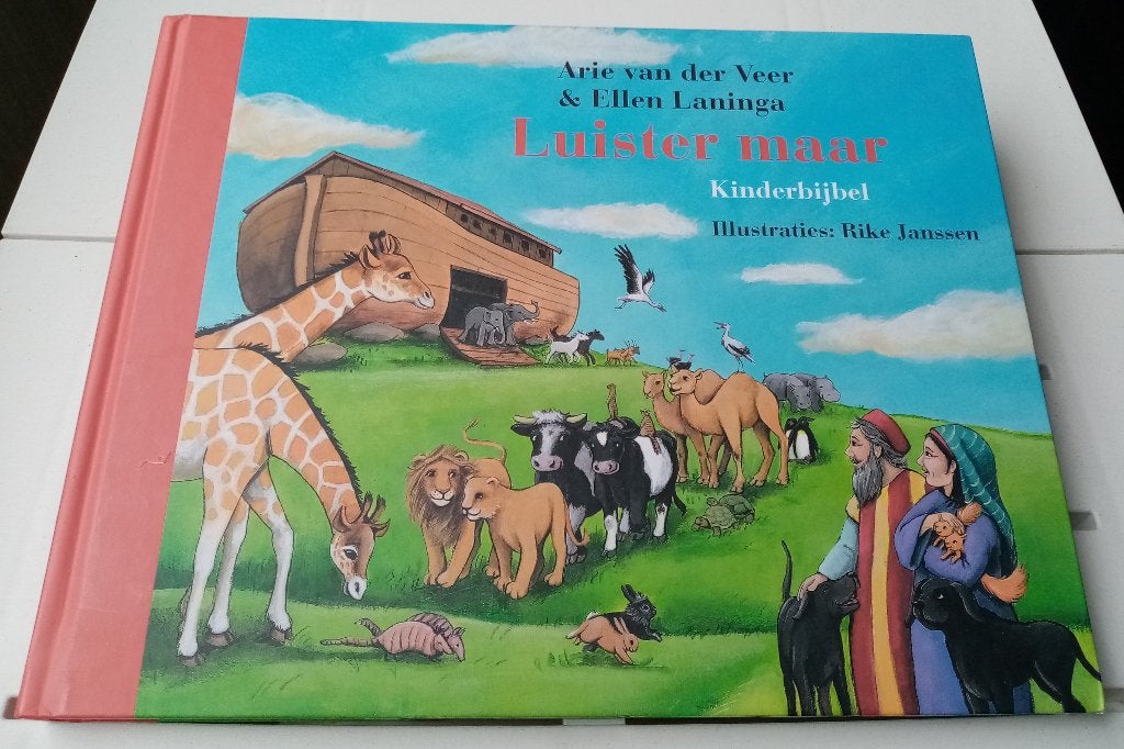 Luister maar. Kinderbijbel * Arie van der Veer e.a., Boeken, Gelezen, Arie van der Veer & Ellen Laninga, Ophalen of Verzenden