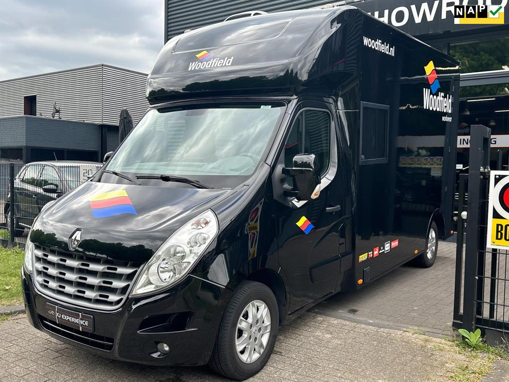 Renault Master T35 2.3 dCi L3H2 Eco 2x AIRCO AUTOMAAT NAVI V, Auto's, Euro 5, Gebruikt, 4 cilinders, 150 pk