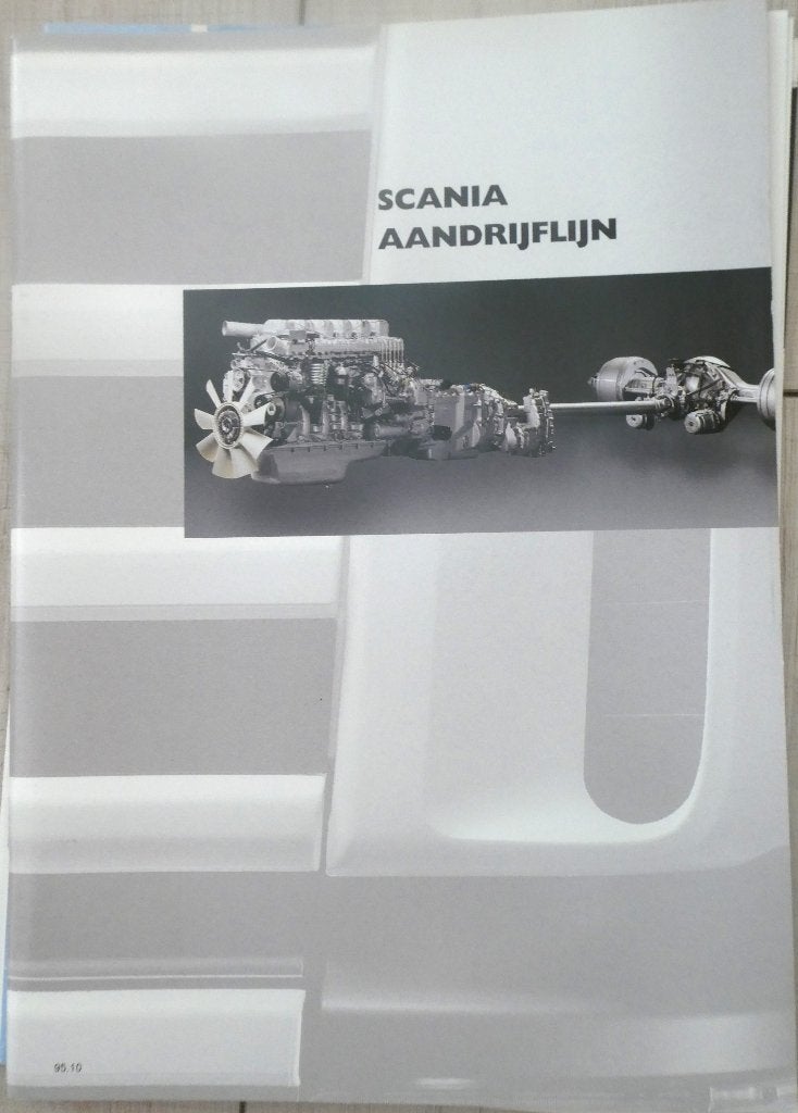 Scania Aandrijflijn brochure, Ophalen of Verzenden, Zo goed als nieuw, Overige merken