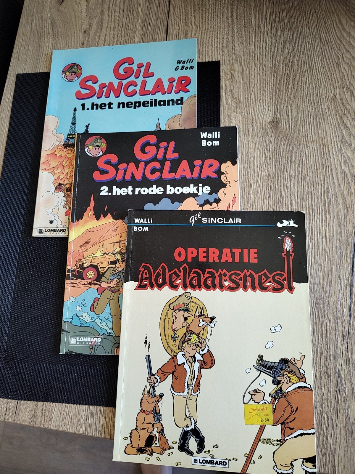 Gil Sinclair stripboeken - 3 delen, Boeken, Meerdere stripboeken, Ophalen of Verzenden, Gelezen, Walli & Bom
