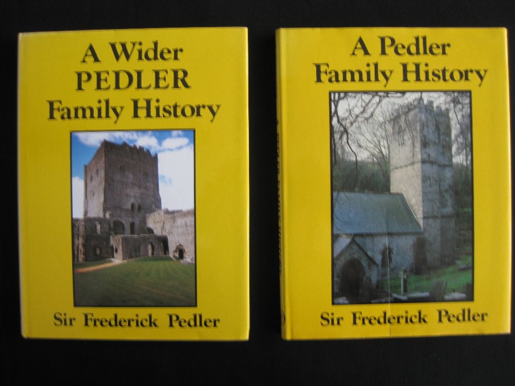 Genealogie. A Pedler Family History. 2 Delen, Boeken, Ophalen of Verzenden, Gelezen, Europa