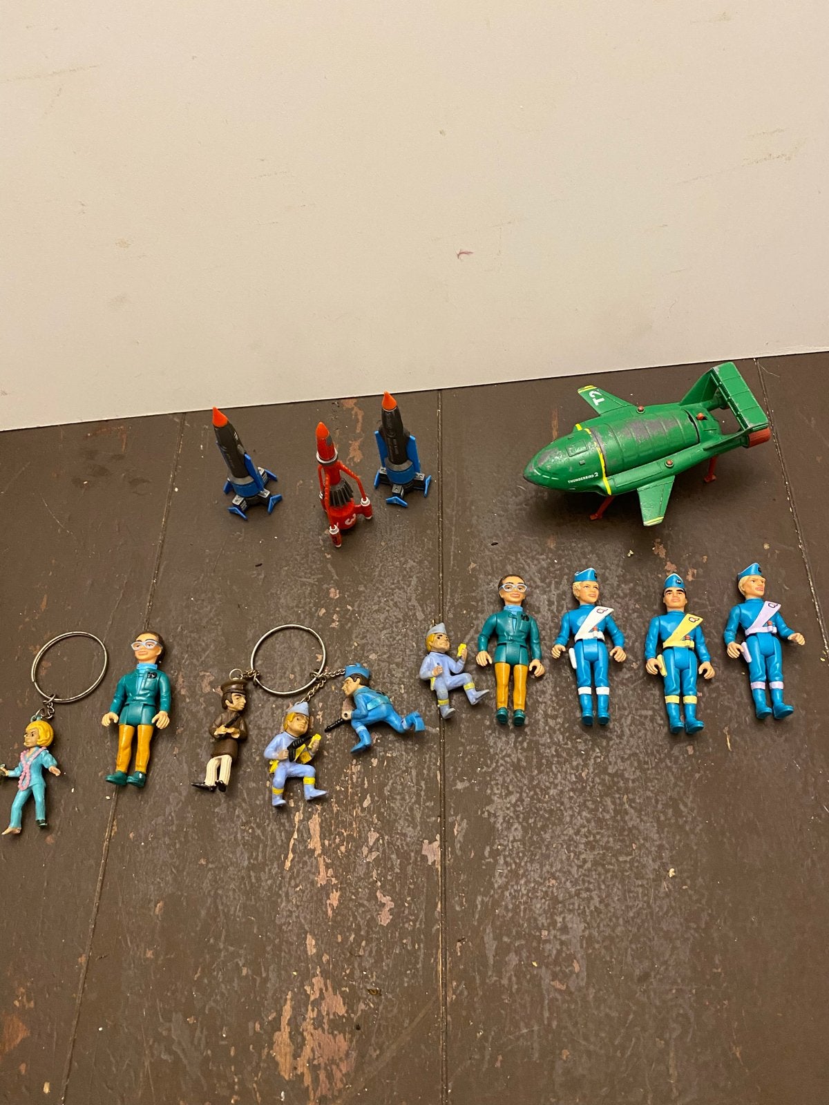 Thunderbirds Figuren en Voertuigen Collectie, Ophalen of Verzenden, Gebruikt