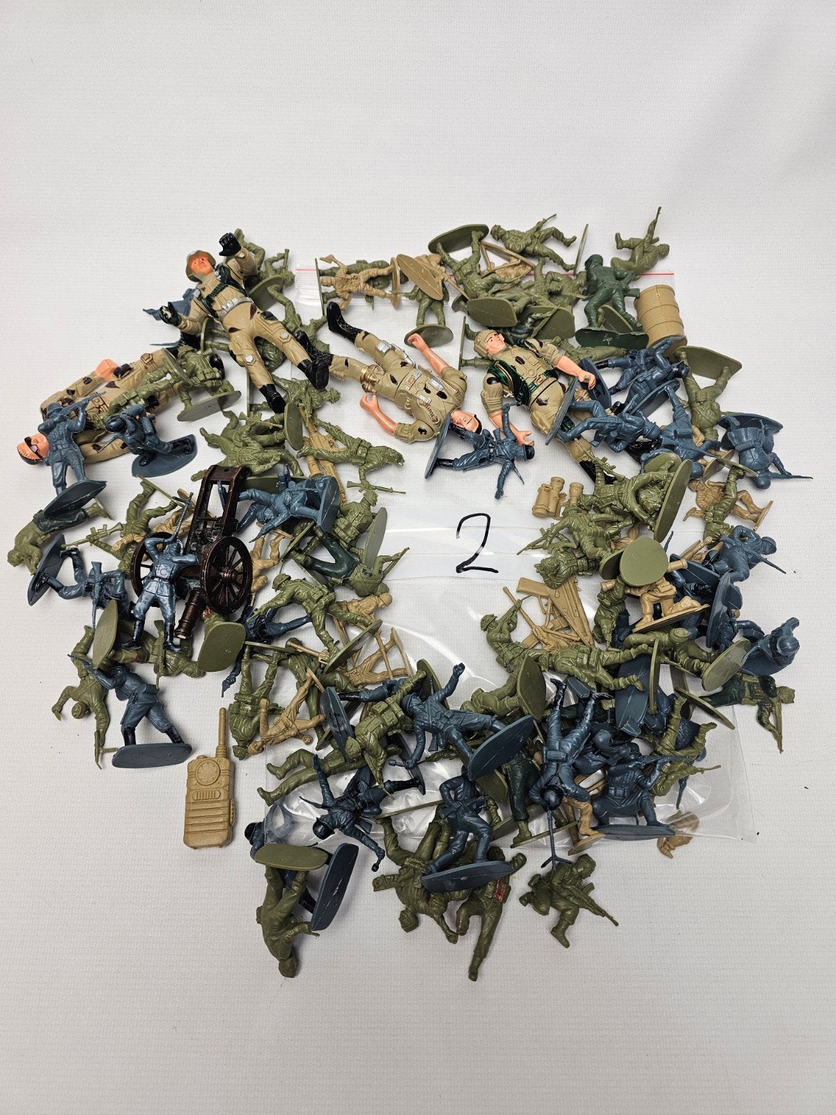 # Soldaatjes - Leger Soldaat Poppetjes zakje 2, Verzamelen, Ophalen of Verzenden, Gebruikt