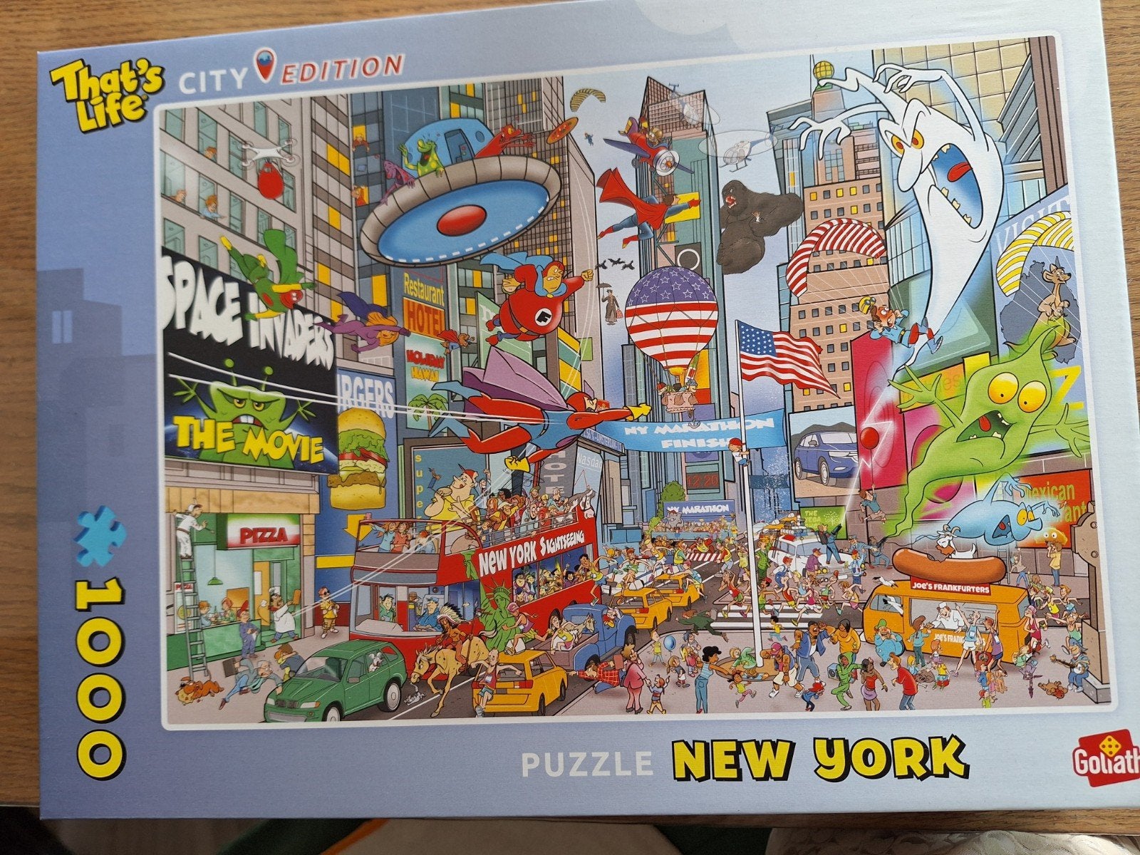 Goliath That's Life City Edition New York 1000 stukjes, Hobby en Vrije tijd, Ophalen of Verzenden
