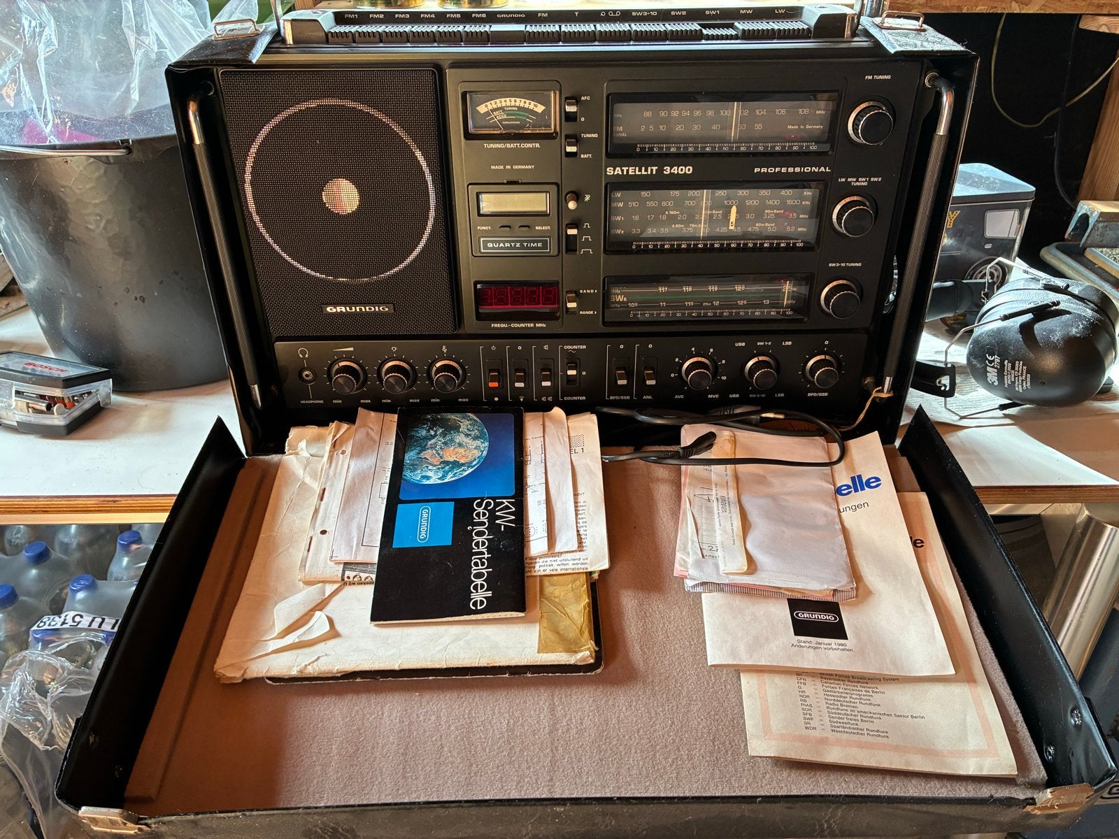 Grundig Satellit 3400 Professional Wereldontvanger, Audio, Tv en Foto, Ophalen of Verzenden, Gebruikt, Wereldontvanger