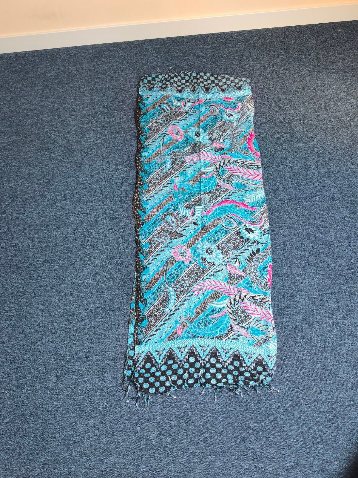 Dun doek met kleurrijk patroon, ca. 100x150 cm, Ophalen of Verzenden