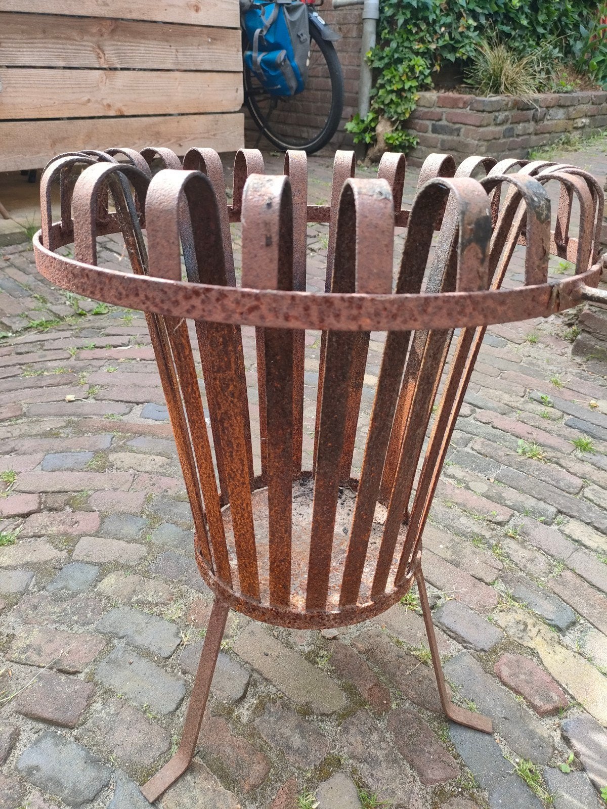 Vuurkorf - allesbrander, Tuin en Terras, Ophalen, Gebruikt, Vuurkorf