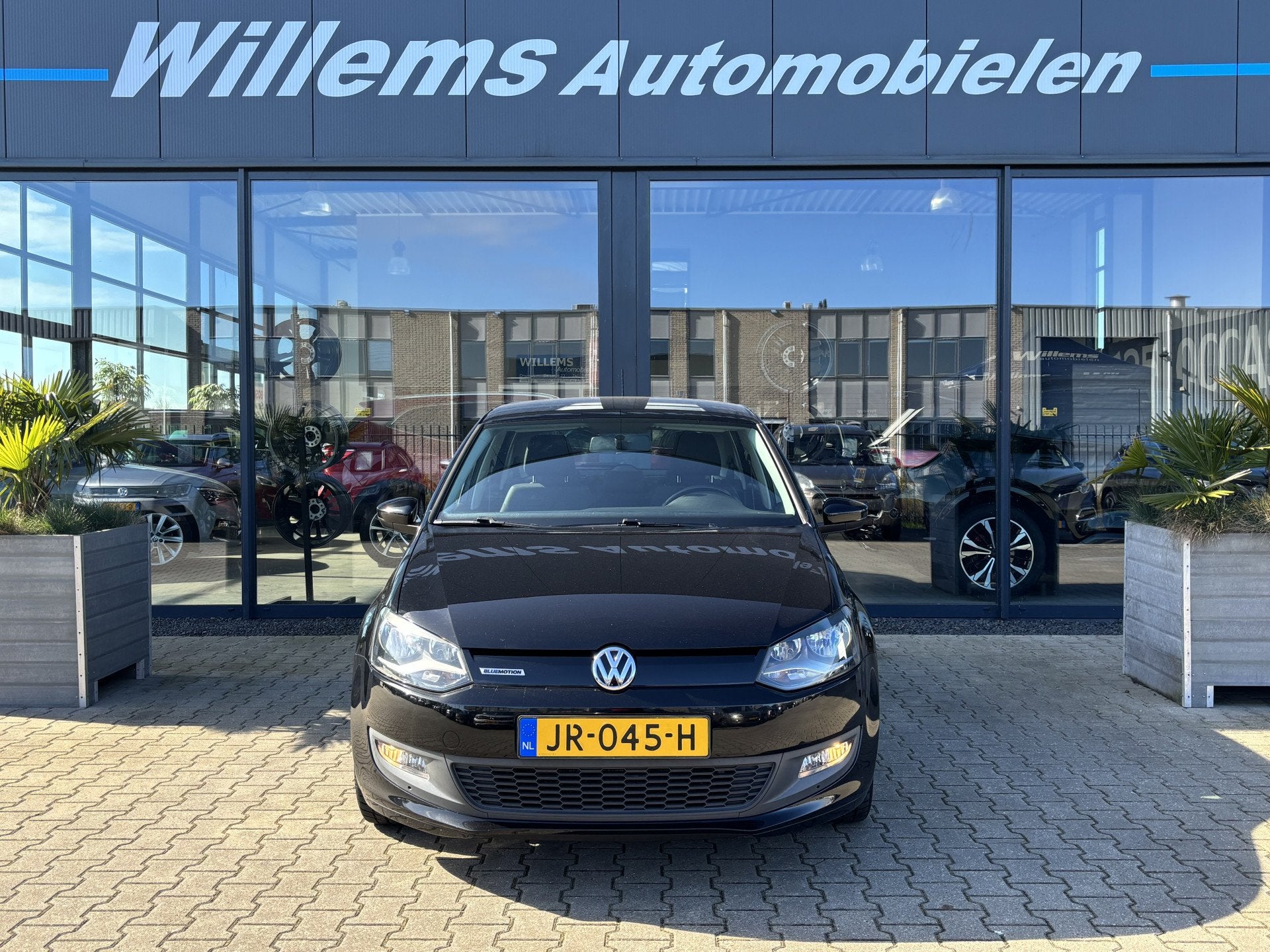 Volkswagen Polo 1.0 BlueMotion Cruise Control, Airco & LM 15, Auto's, Voorwielaandrijving, Stof, Zwart, Origineel Nederlands