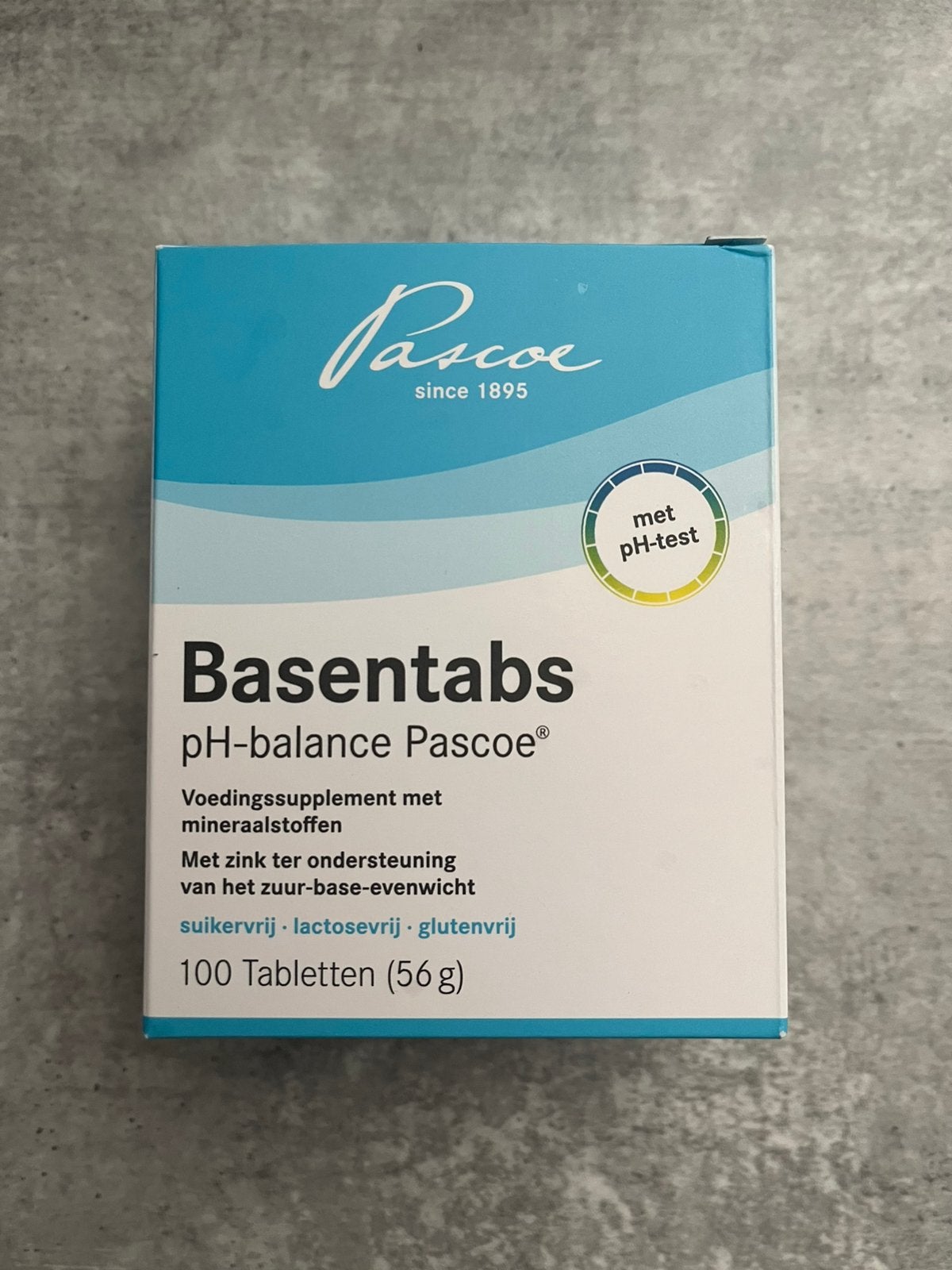 Pascoe Basentabs pH-balance zurebase calcium, Sport en Fitness, Gezondheidsproducten en Wellness, Ophalen of Verzenden, Zo goed als nieuw