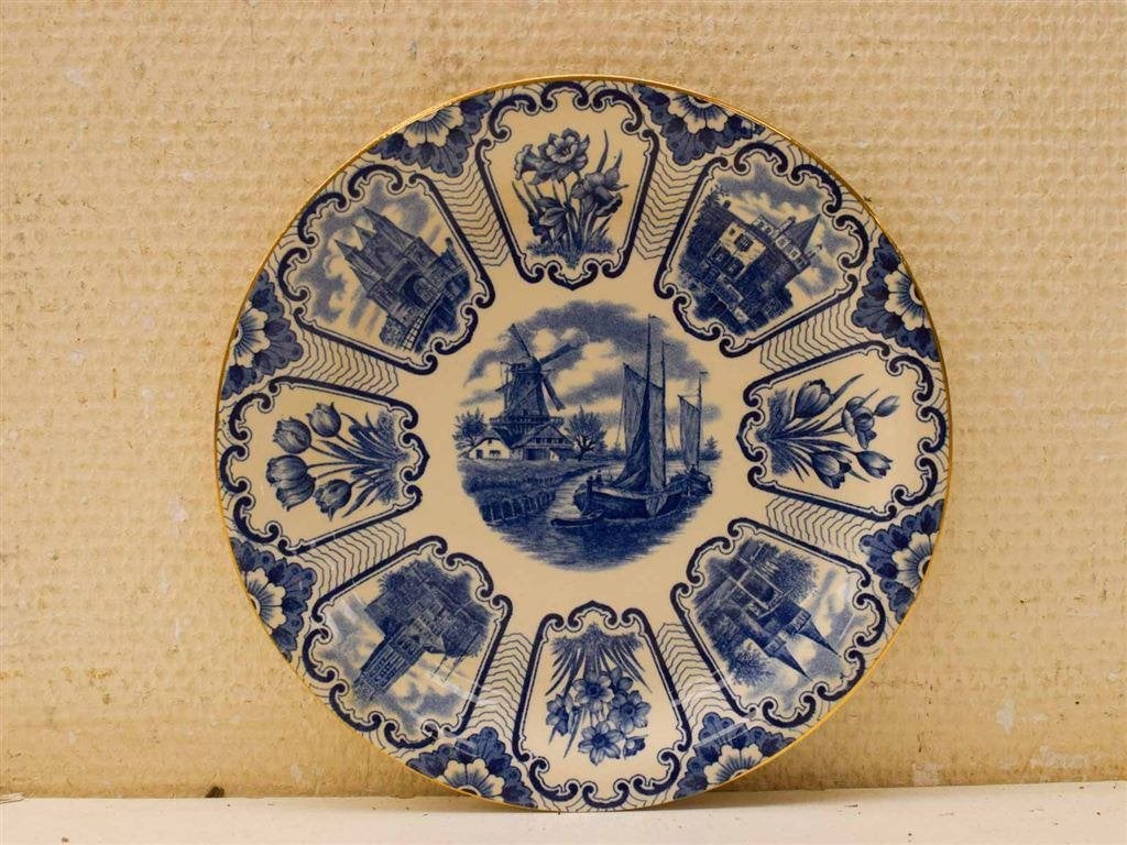 Porseleinen Wandbord 51820, Gebruikt, Ophalen of Verzenden, Bord(en), Overige stijlen