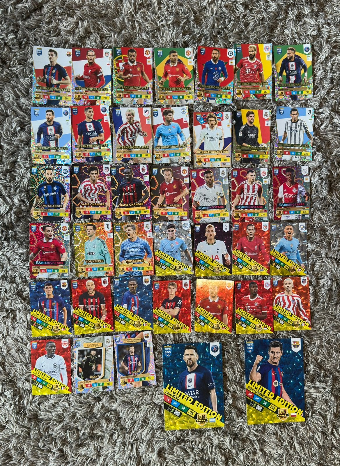 Collectie Panini Adrenalyn XL 2023 - 320 kaartjes, Ophalen, Gebruikt, Buitenlandse clubs, Spelerskaart
