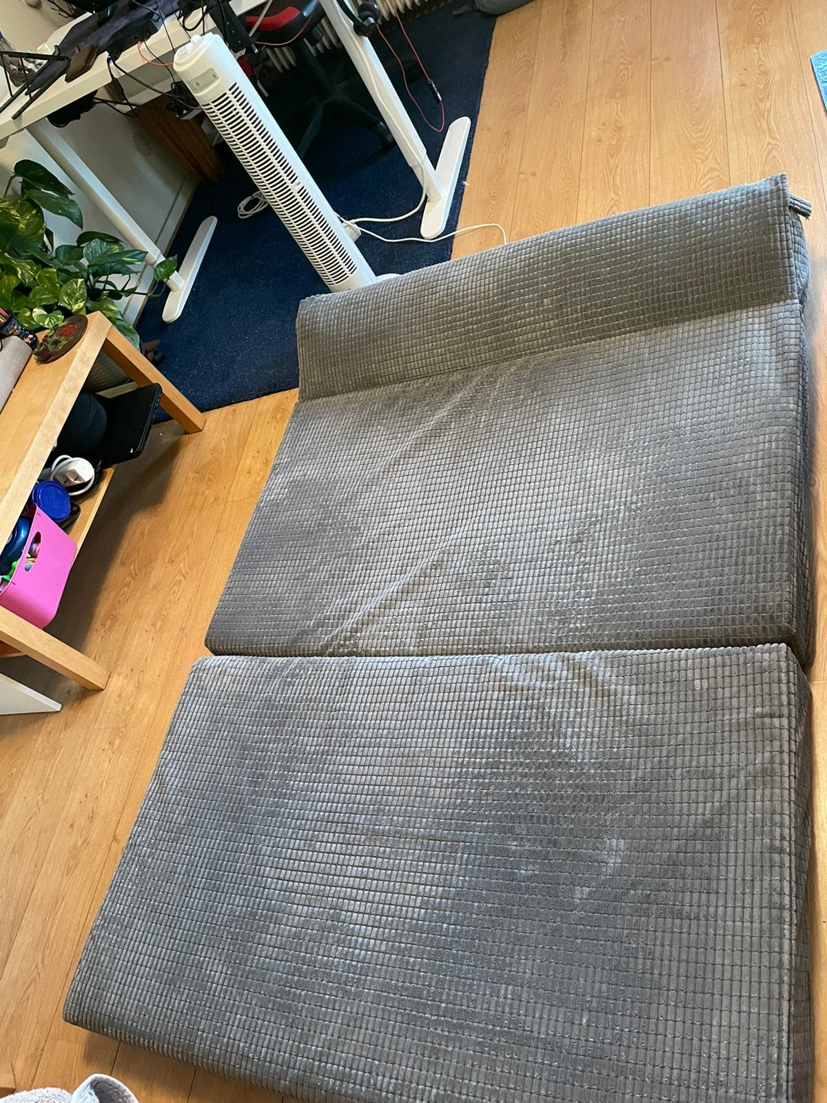 Loft folding mattress, Ophalen, Zo goed als nieuw, Tweepersoons, Grijs