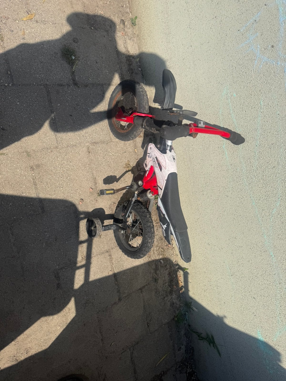 Kinderfiets crosmotor, Ophalen, Gebruikt, Minder dan 16 inch