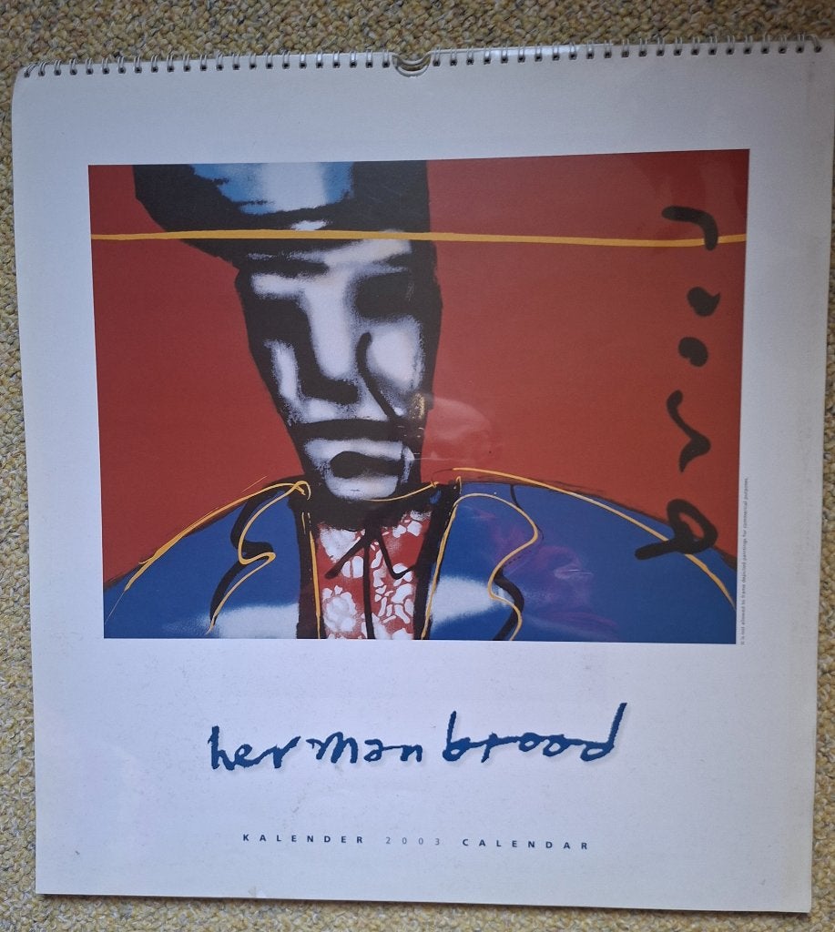 Herman Brood kalender 2003, Ophalen of Verzenden
