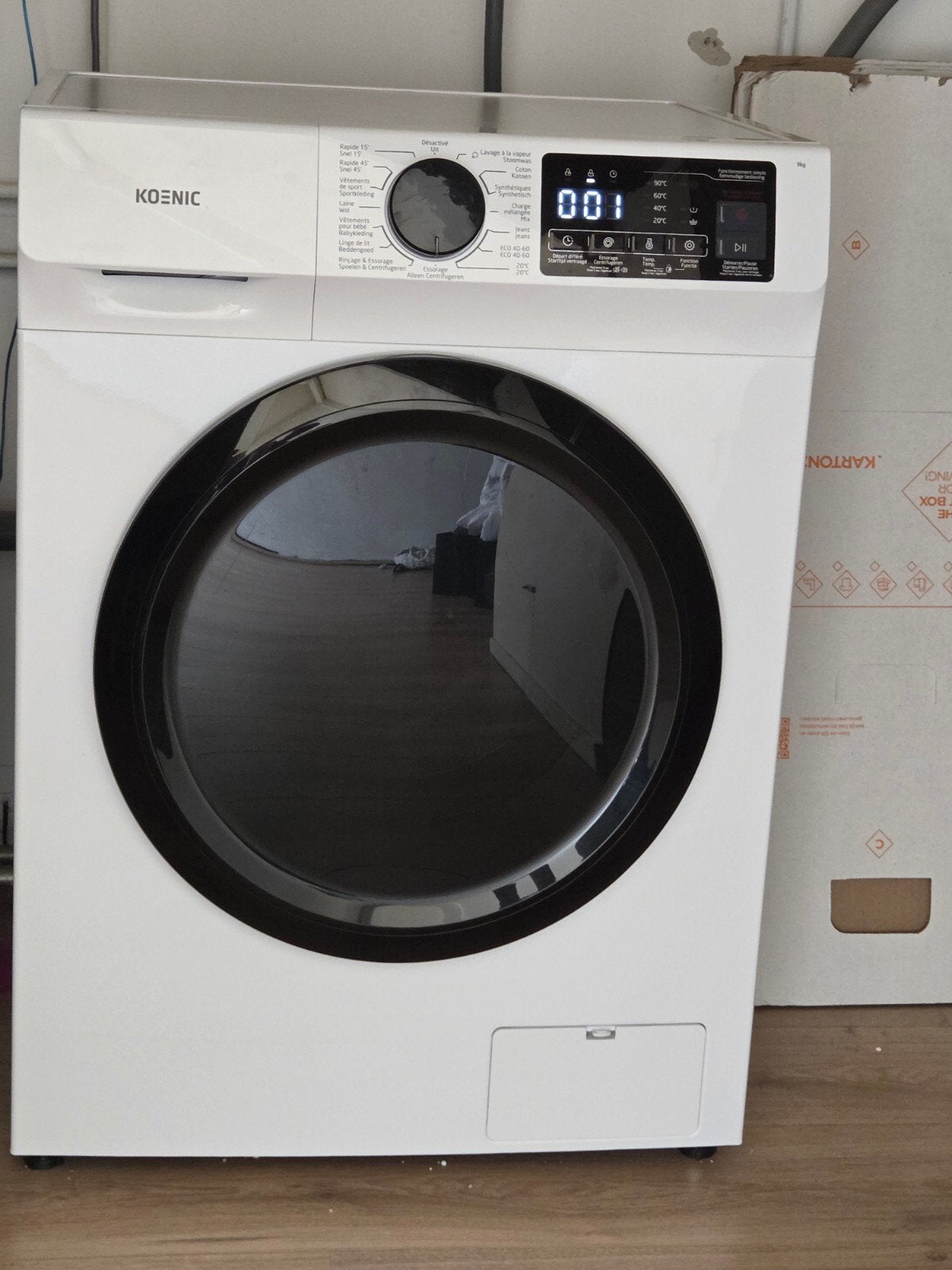 Zo goed als nieuwe Koenic wasmachine, weinig gebruikt!, Ophalen of Verzenden, Zo goed als nieuw