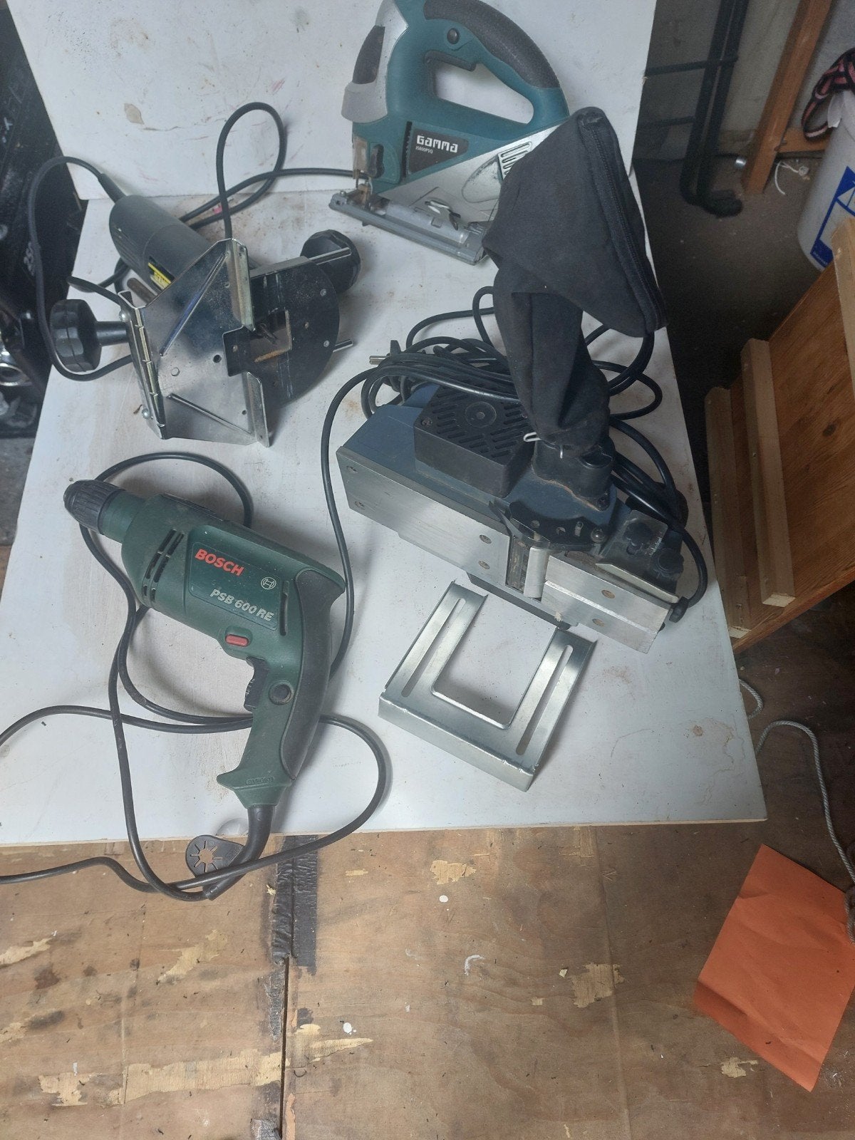 Elektrisch gereedschap: Boormachine, Schaaf, Zaag, Ophalen of Verzenden, Gebruikt