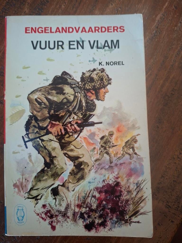 Engelandvaarders Vuur en Vlam - K. Norel, Ophalen of Verzenden, Algemeen, K. Norel, Tweede Wereldoorlog