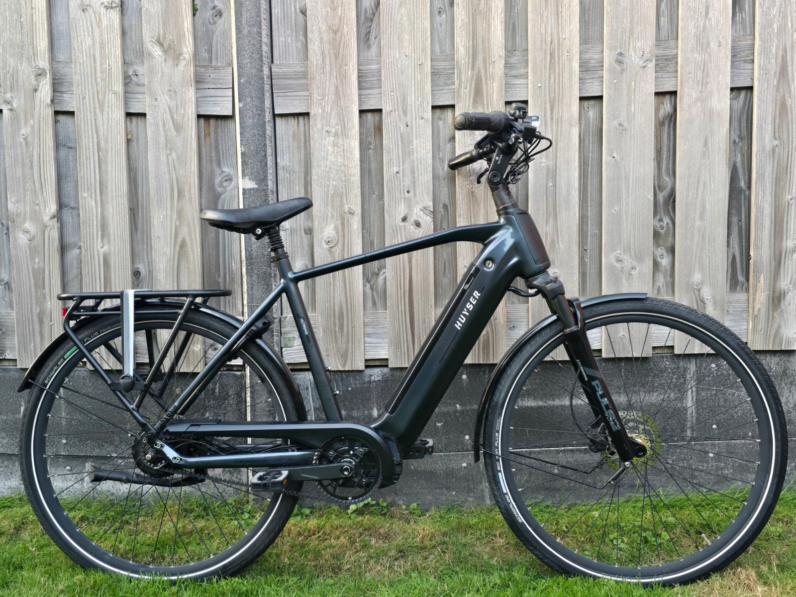 Huyser Ultremo 55cm Heren Middenmotor E-Bike Elektrischefiet, Fietsen en Brommers, Versnellingen, 49 tot 53 cm, Zo goed als nieuw