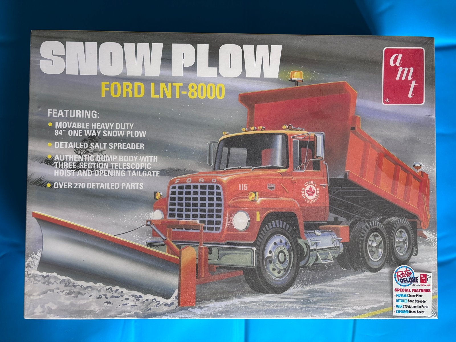 AMT FORD LNT-8000 SNOWPLOW, 1:25, Overige merken, Auto, Groter dan 1:32, Nieuw