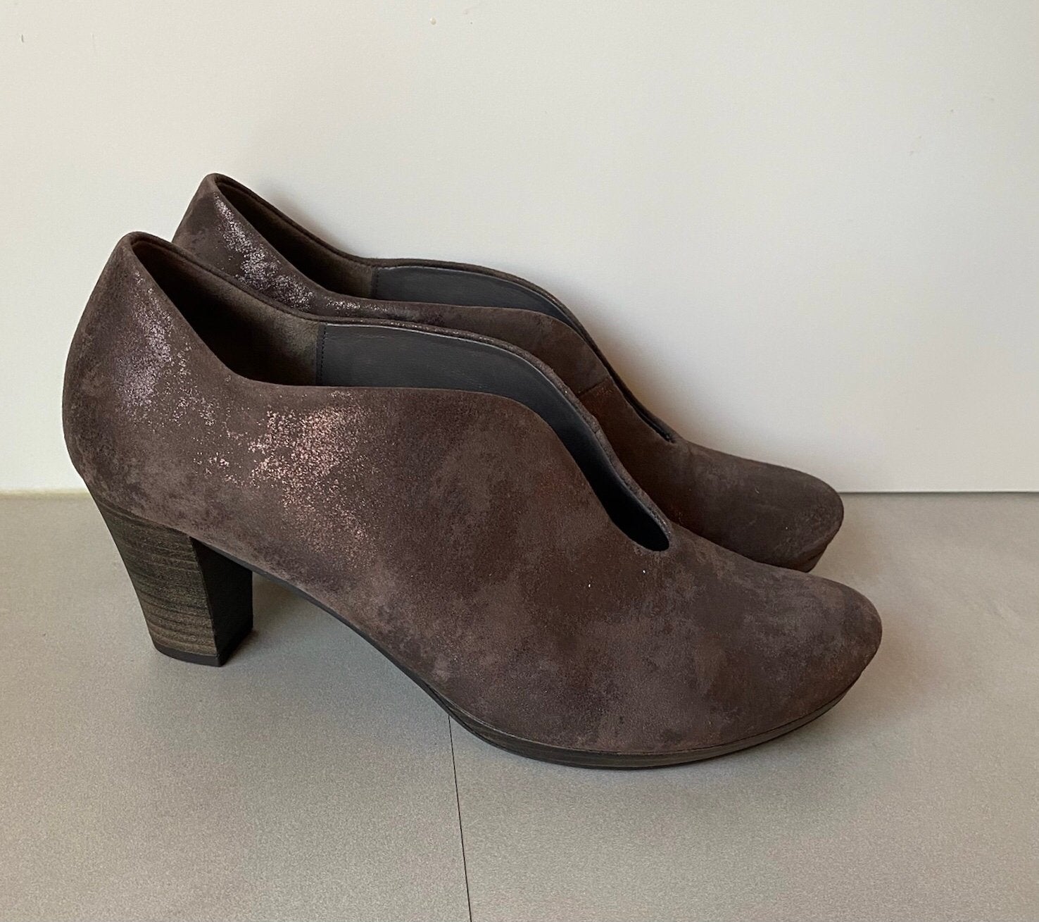 GABOR PUMPS MT:5.5/38.5 G, Kleding | Dames, Pumps, Bruin, Verzenden, Zo goed als nieuw
