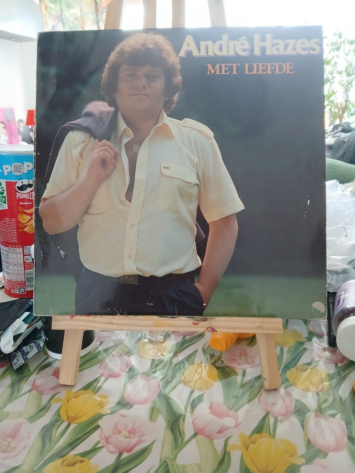 André Hazes - Met Liefde LP (Pop, Levenslied), Cd's en Dvd's, Vinyl | Nederlandstalig, LP, Gebruikt, Ophalen of Verzenden, Levenslied of Smartlap