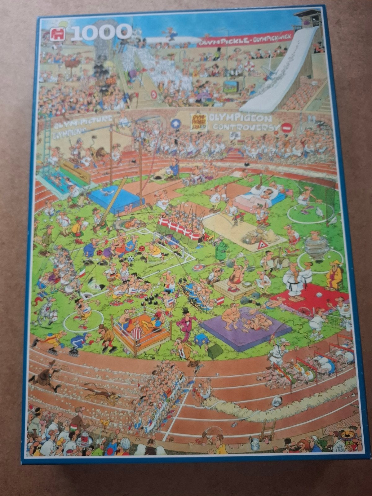 Jan van Haasteren Olympics (1666), Hobby en Vrije tijd, Ophalen of Verzenden, 500 t/m 1500 stukjes, Zo goed als nieuw