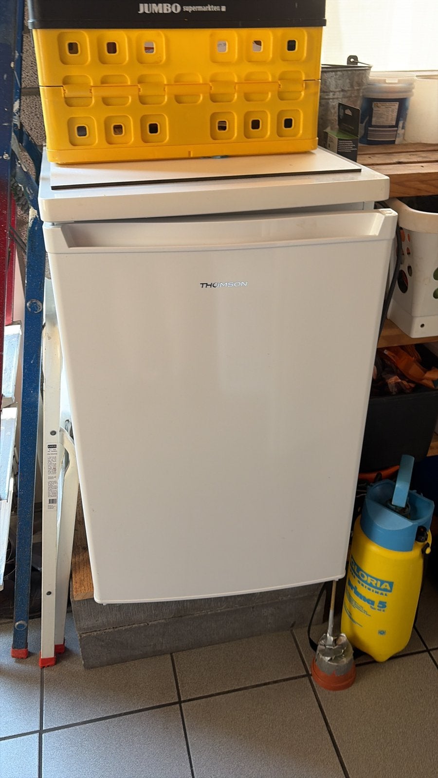 Tafelmodel koelkast van Thomson, Witgoed en Apparatuur, Vriezers en Diepvrieskisten, Ophalen, Minder dan 85 cm, Minder dan 60 cm