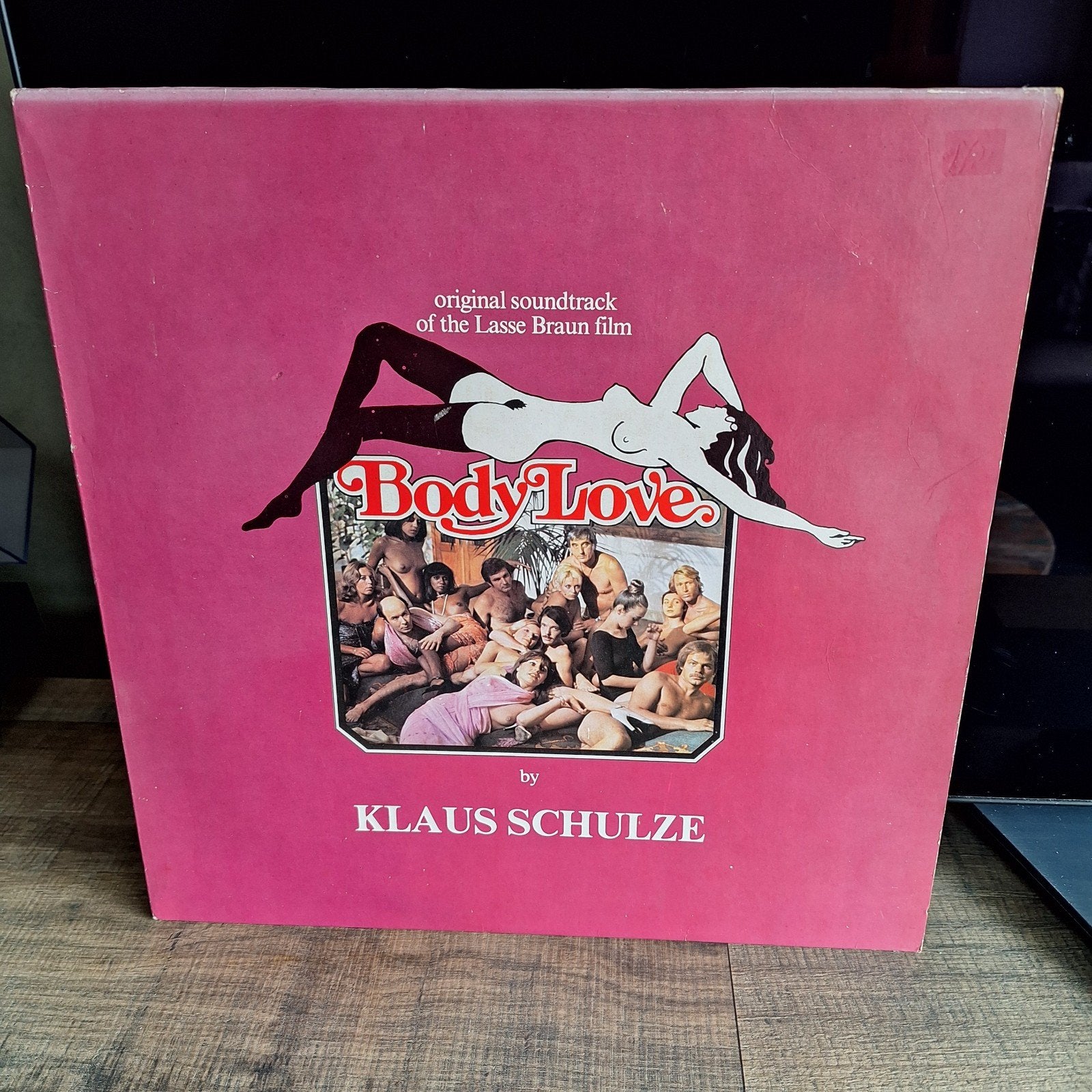 Klaus schulze bodylove, Beschermende buitenhoes, Ophalen of Verzenden, Gebruikt, Overige formaten