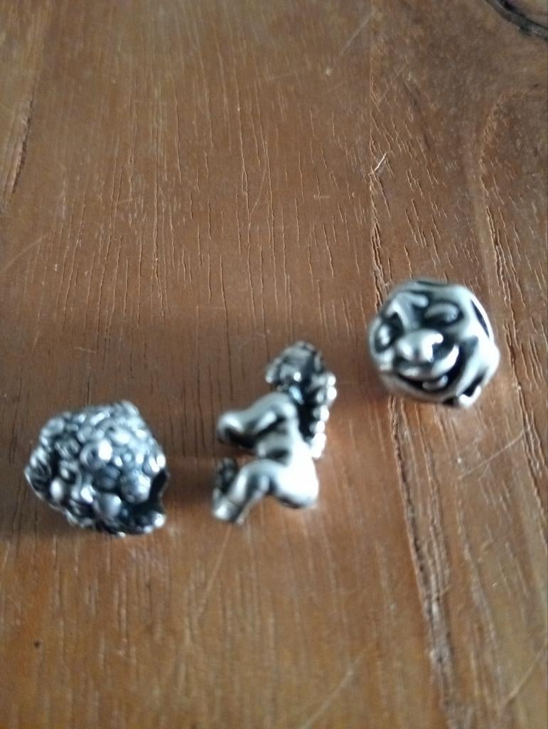 Trollbeads bedels, Sieraden, Tassen en Uiterlijk, Bedels, Ophalen of Verzenden, Zo goed als nieuw, Trollbeads, 2 of 3 bedels