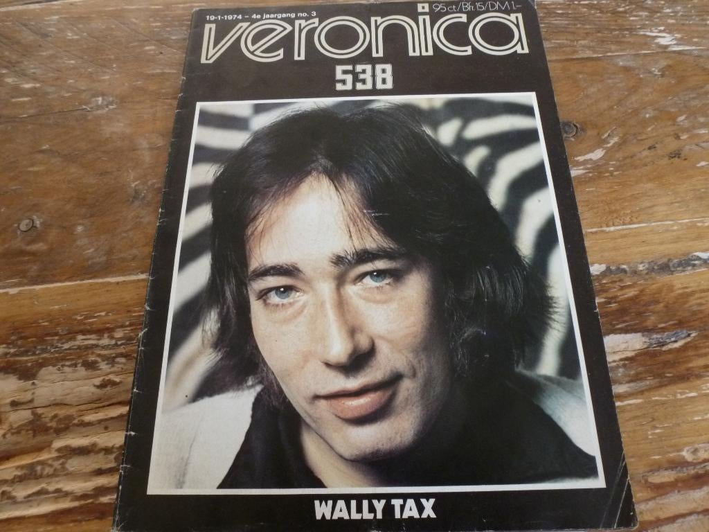 Veronica 1974: Wally Tax (outsiders), Verzamelen, Verzenden, Zo goed als nieuw, Boek, Tijdschrift of Artikel