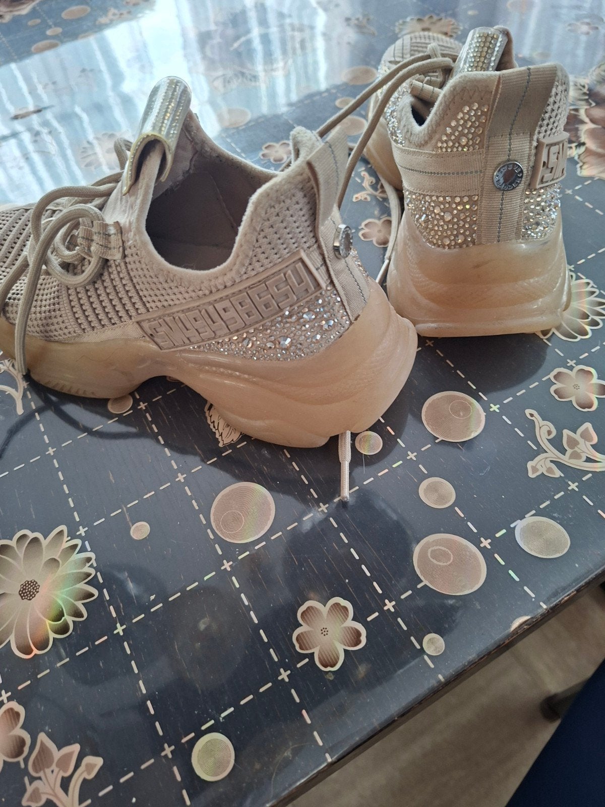 Steve Madden sneakers met strass steentjes, Ophalen