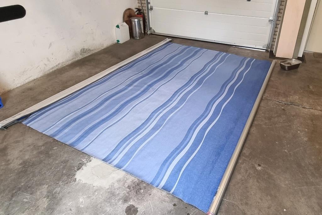 FIAMMA zakluifel blauw, Ophalen, Gebruikt