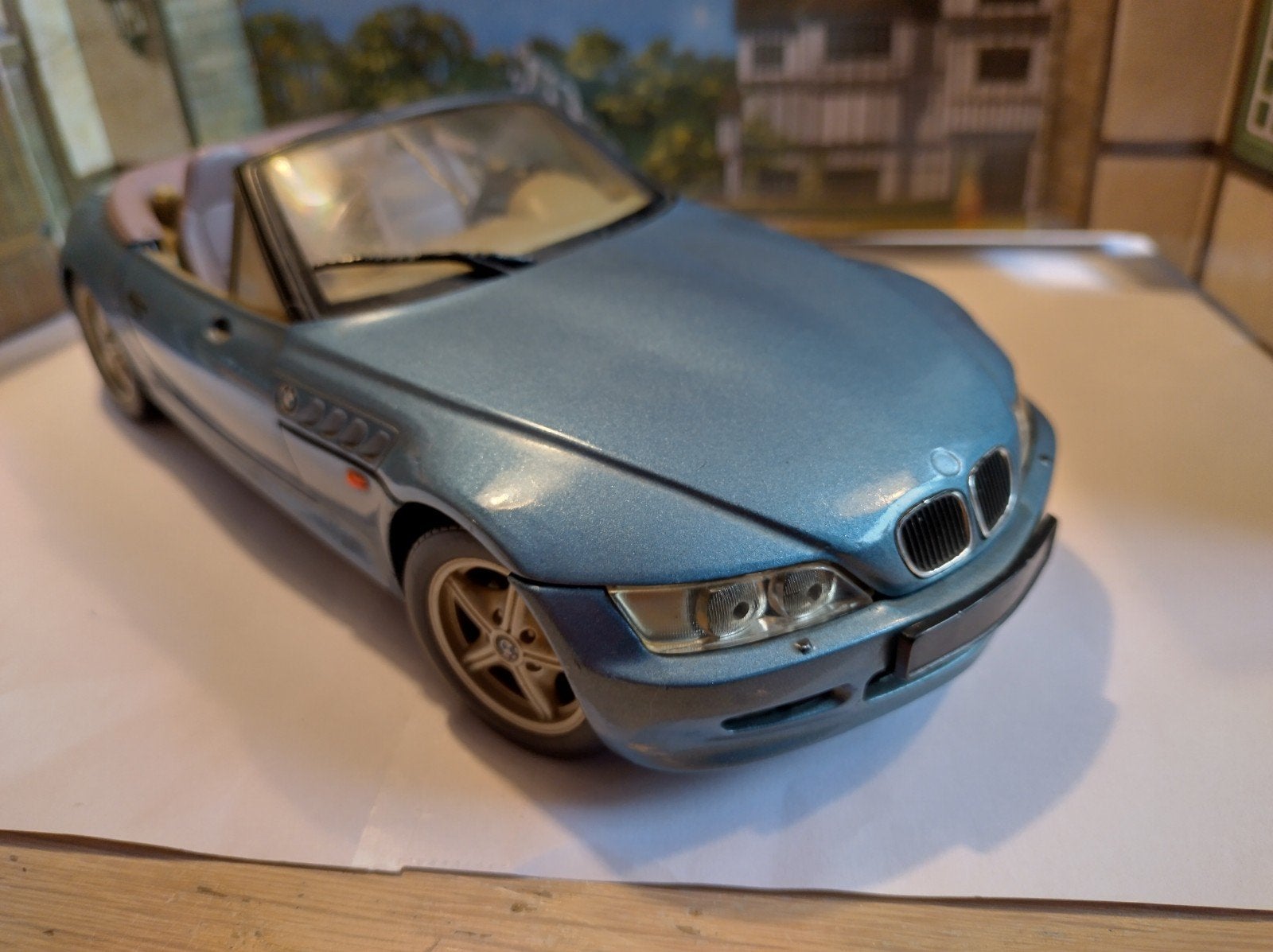 BMW Z3 Schaalmodel 1/18, Hobby en Vrije tijd, Ophalen of Verzenden