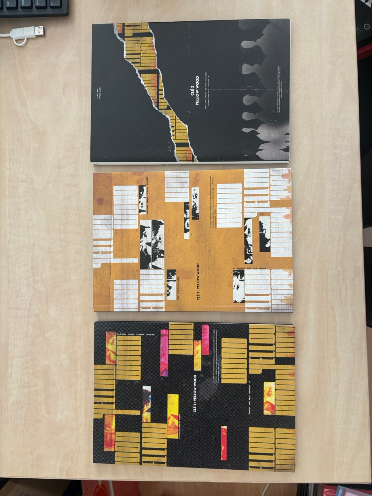 stray kids yellow wood album kpop limited, Ophalen of Verzenden, Nieuw in verpakking, K-pop, Album