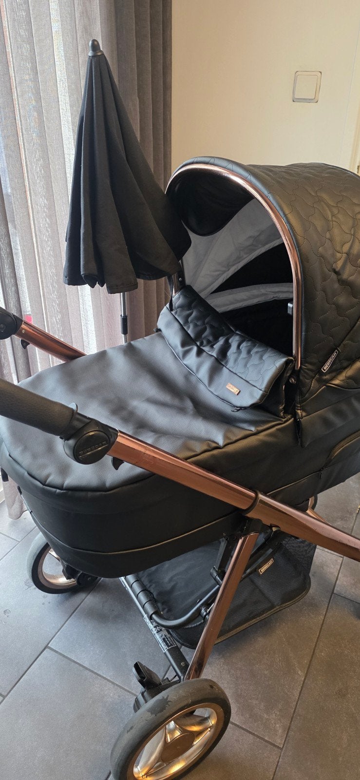 Bebecar 3 in 1 kinderwagen met isofix, Ophalen, Gebruikt, Overige merken