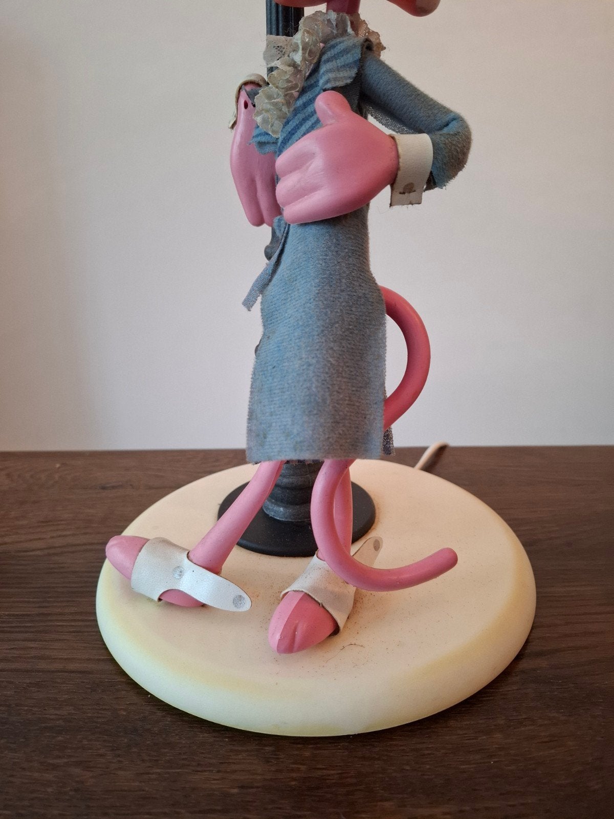 Pink Panther tafellamp Nuova Linea Zero, 1980s, Gebruikt, Overige merken, 52 cm, E14 (klein)