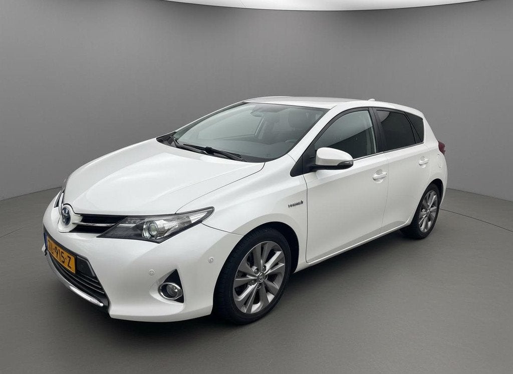 Toyota Auris 1.8 Hybrid| Executive |navi| camera| pano/stoel, Auto's, Toyota, Euro 5, Gebruikt, 4 cilinders, Leder en Stof