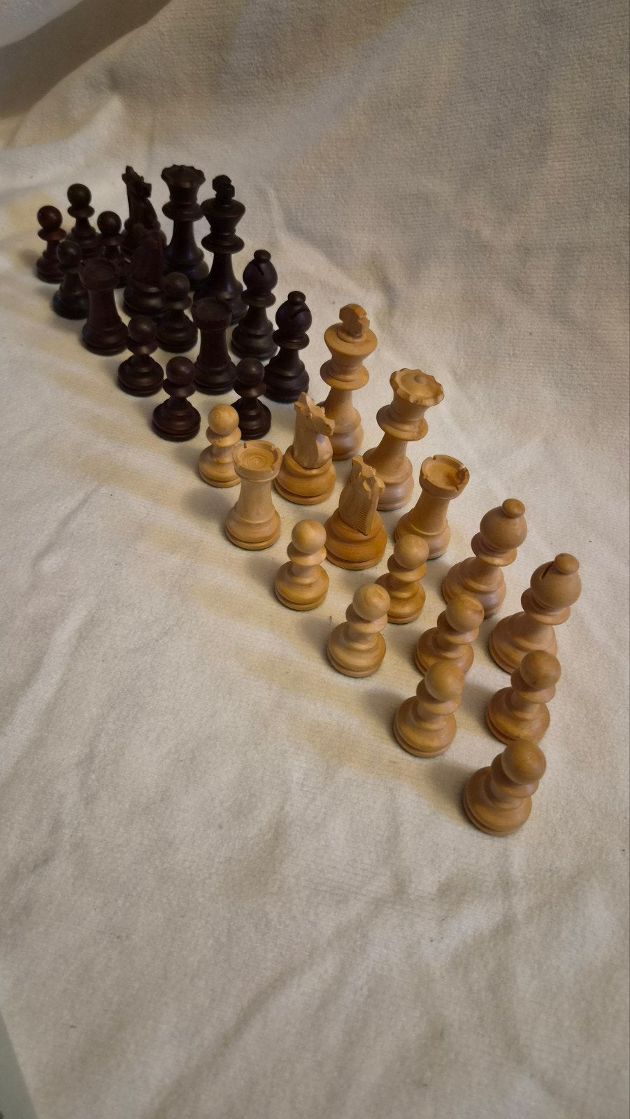 Cavalier Chess Set - Houten Schaakstukken met Doos, Een of twee spelers, Ophalen, Gebruikt, Pacific Game Company