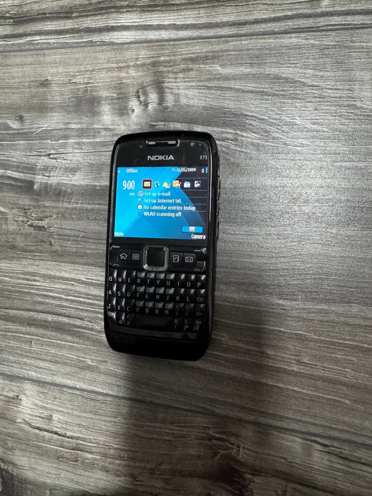 Nokia E71 zonder oplader, Telecommunicatie, Ophalen of Verzenden