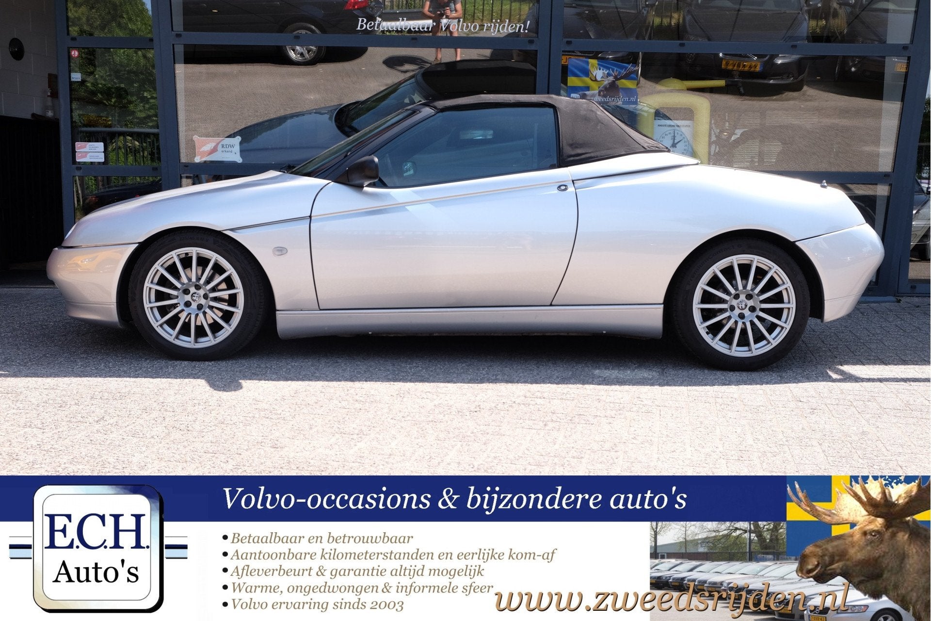 Alfa Romeo Spider 2.0-16V T.Spark,leer, 17 inch, (bj 2000), foto 5