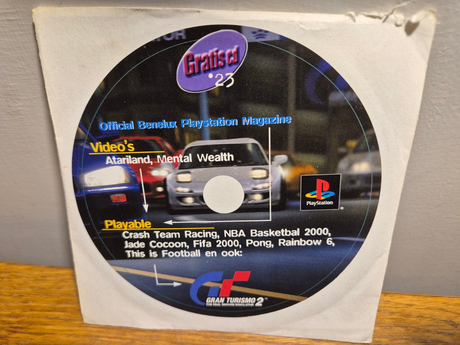 OPSM #23 ps1 demo o.a. Crash Bandicoot Team Racing, Spelcomputers en Games, 1 speler, Racen en Vliegen, Ophalen of Verzenden, Zo goed als nieuw