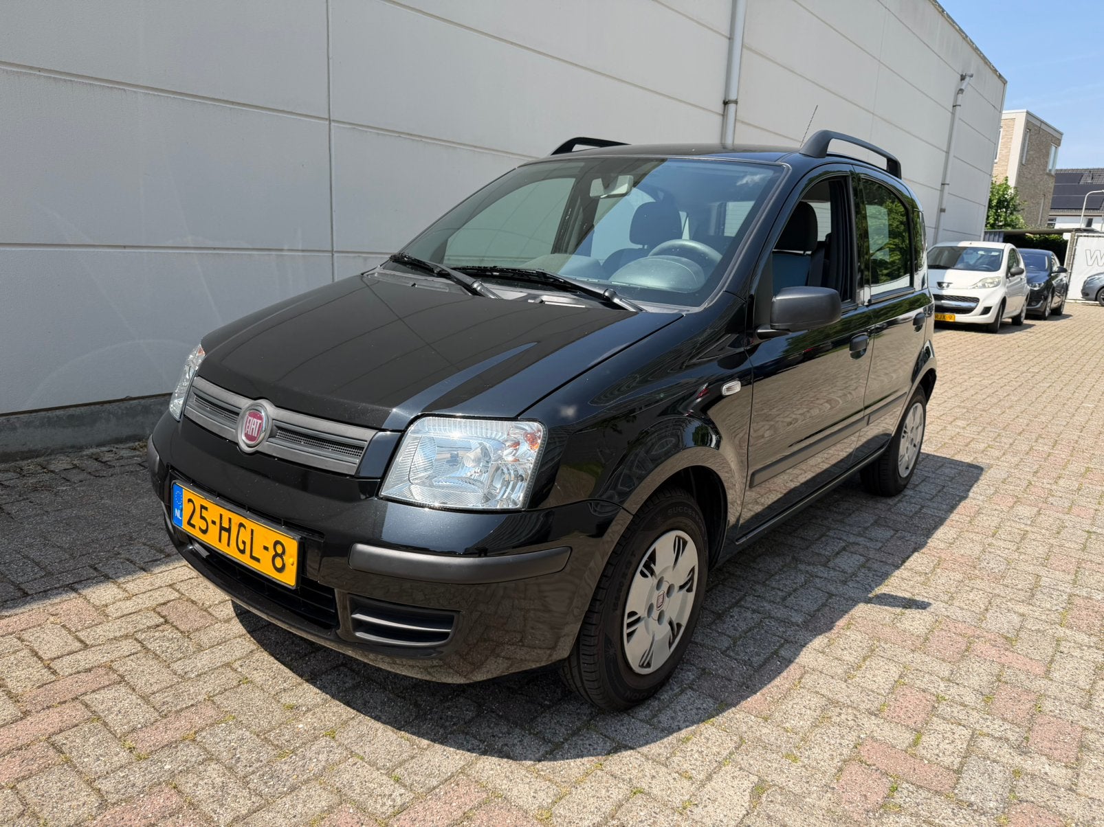 Fiat Panda 1.2  2008 Zwart, Auto's, Fiat, Stof, 1242 cc, 840 kg, Zwart