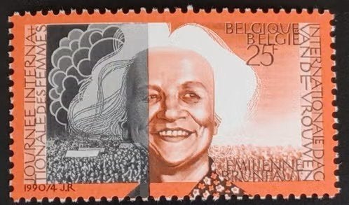 België 1990 - OBP2360 - Internationale dag van de vrouwen, Postzegels en Munten, Postzegels | Europa | België, Frankeerzegel, Ophalen of Verzenden
