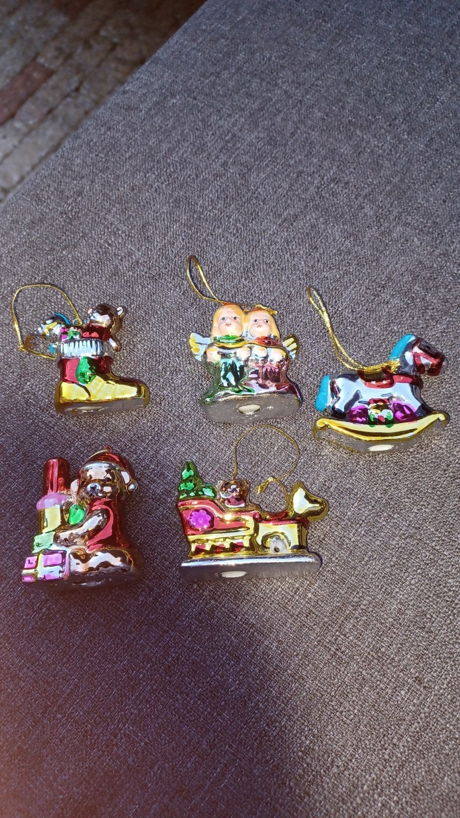 5 kersthangers voor kerstboom., Ophalen of Verzenden, Gebruikt